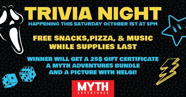 Myth Presents: TRIVIA NIGHT