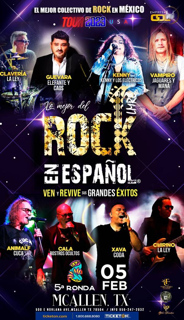 Lo Mejor del Rock en Español | McAllen, TX