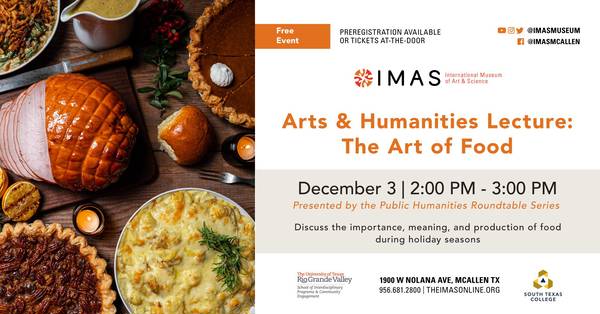 Arts & Humanities Lecture: The Art of Food