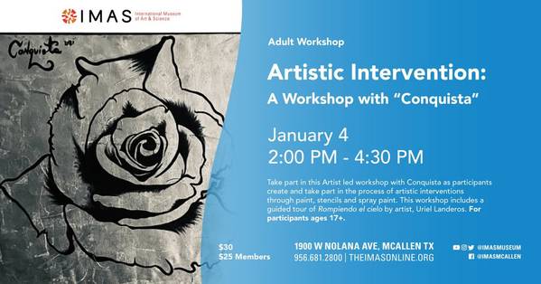 Artistic Interventions: A Workshop with Conquista