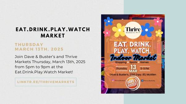 Eat.Drink.Play.Watch Indoor Market