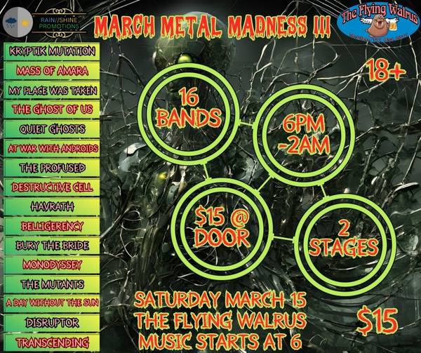 March Metal Madness III