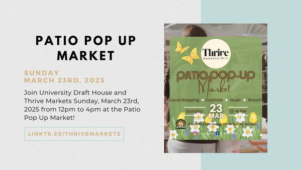 Patio Pop Up Market