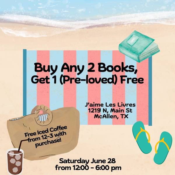 Buy 2 BOOKS get 1 FREE SALE