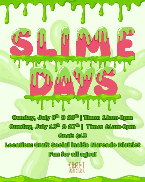 Slime at Craft Social