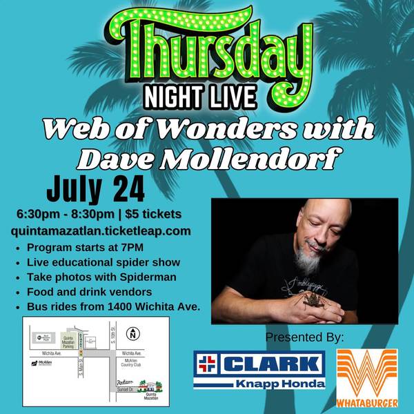 Thursday Night Live Web of Wonders with Dave Mollendorf