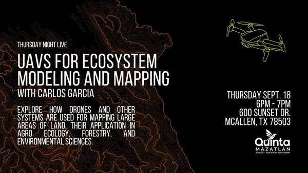 Use of UAVs for Ecosystem Modeling and Mapping