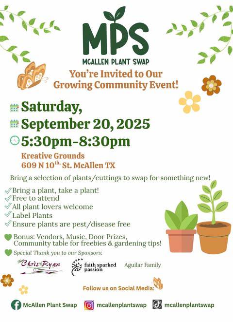 McAllen Plant Swap 