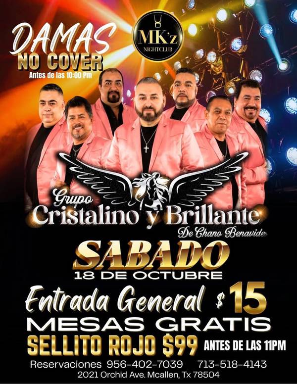 Grupo Cristalino y Brillante🤩✨🙌🏽