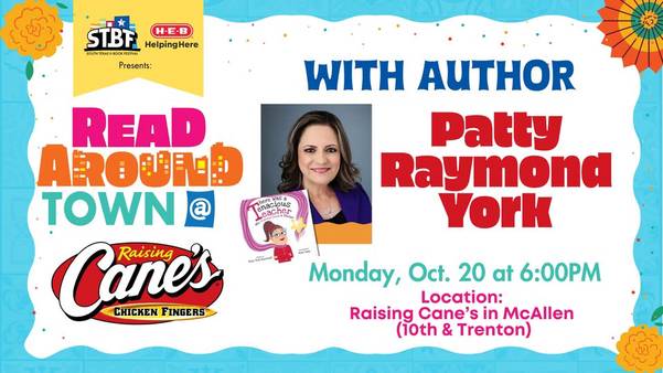 Read Around Town (at Raising Cane's) with Patty York Raymond