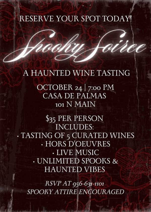 Spooky Soiree at Casa De Palmas Hotel