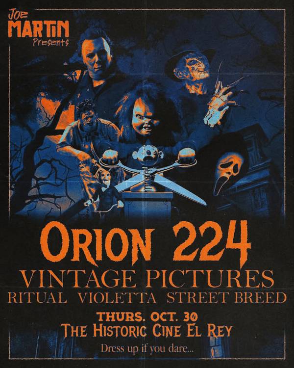 Orion 224 Halloween Show @ Cine El Rey (McAllen, TX)