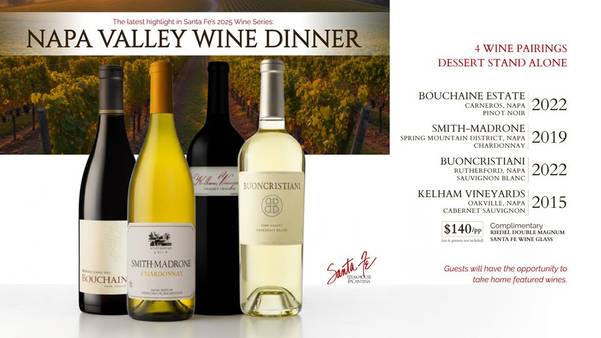 Napa Valley Wine Dinner