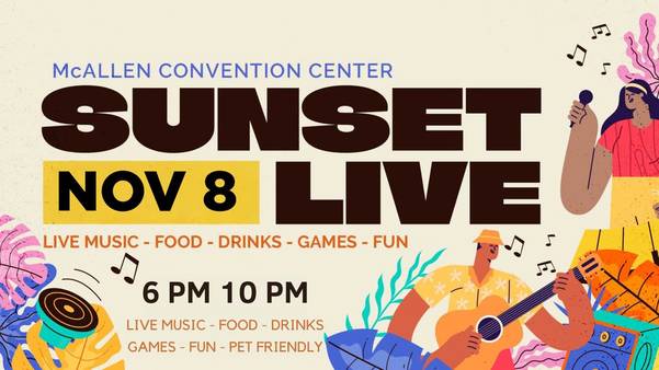Sunset Live Outdoor Concert Series- November 8th