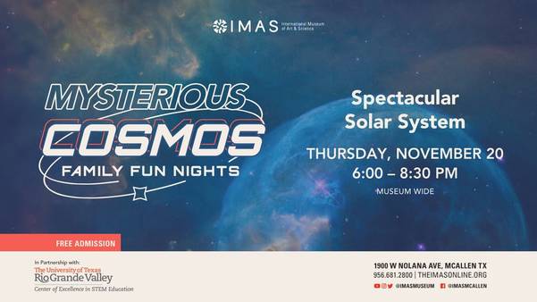 IMAS Mysterious Cosmos: Spectacular Solar System