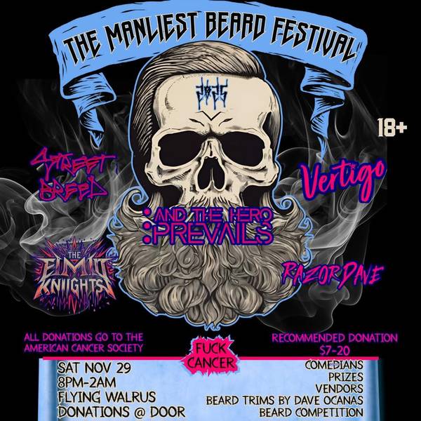 The Manliest Beard Festival at The Flying Walrus 