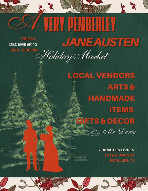 A Very Pemberley Holiday Vendor Night Market