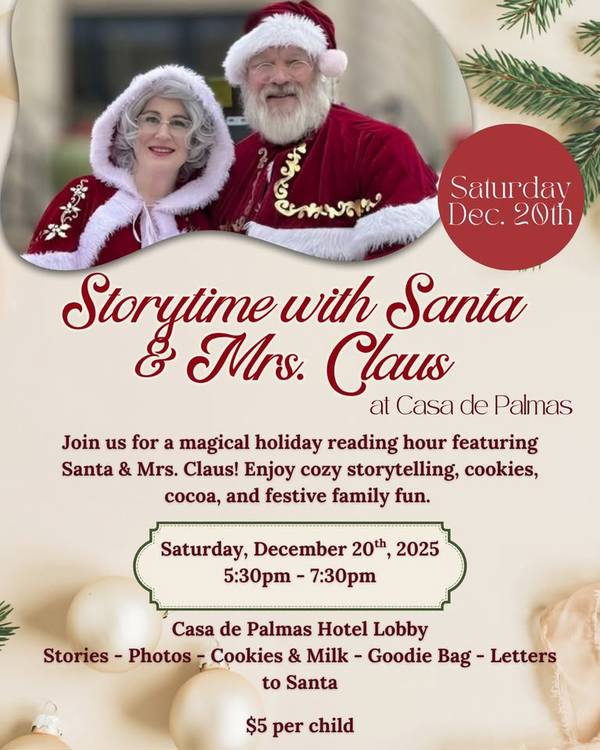 Storytime with Santa & Mrs. Claus