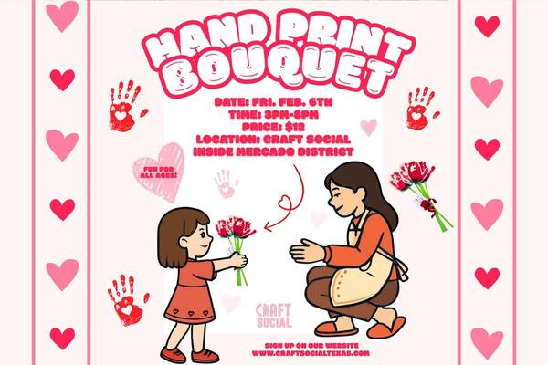 Handprint Bouquet Workshop