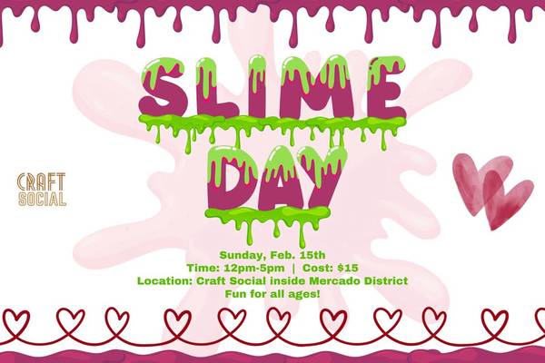 Slime Making at Craft Social