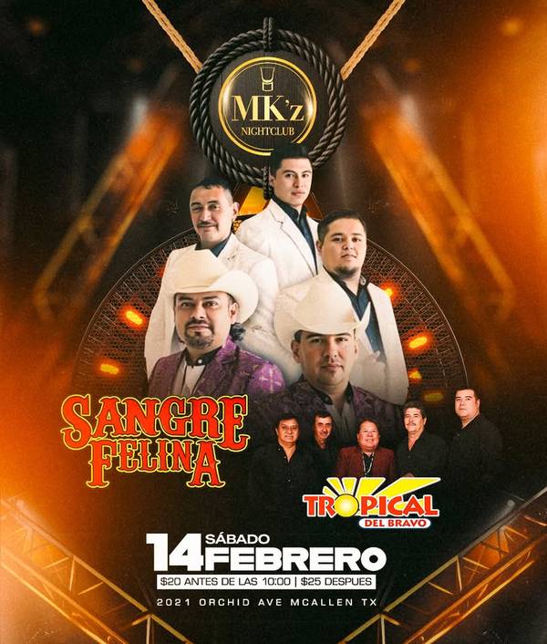 Sangre Felina🩸🐅 junto a Tropical Del Bravo🌴