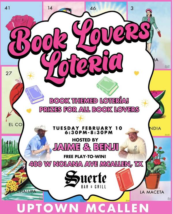 Book Lovers Lotería