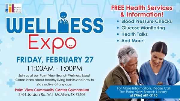 Wellness Expo at Palm View Branch Library