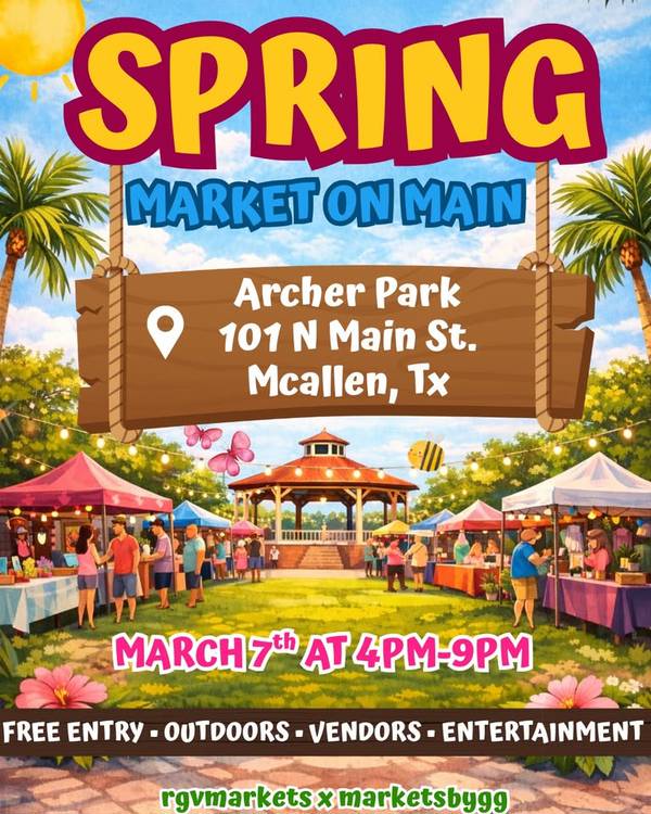 Spring Market on Main 🌺🌴 