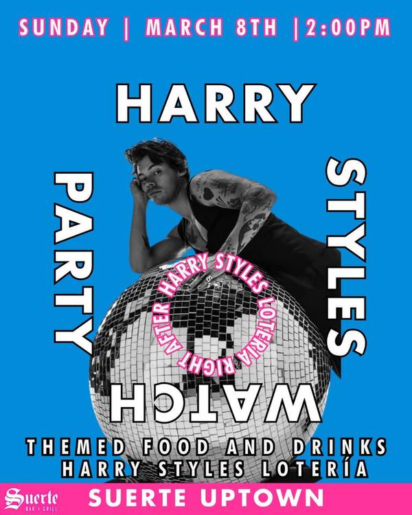 Harry Styles Watch Party & Lotería