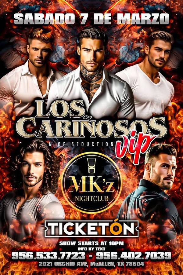 Los Cariñosos VIP Men Of Seduction🔥👀