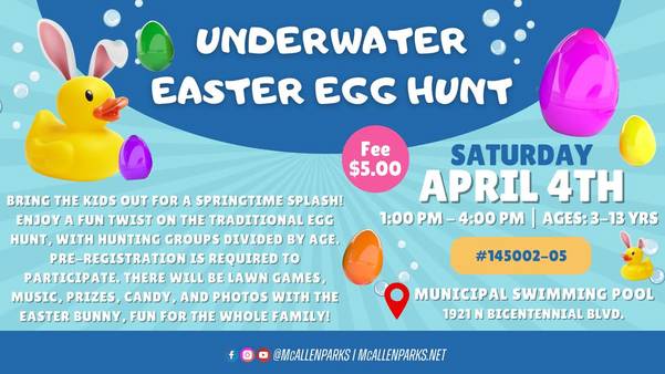 Underwater Easter Egg Hunt