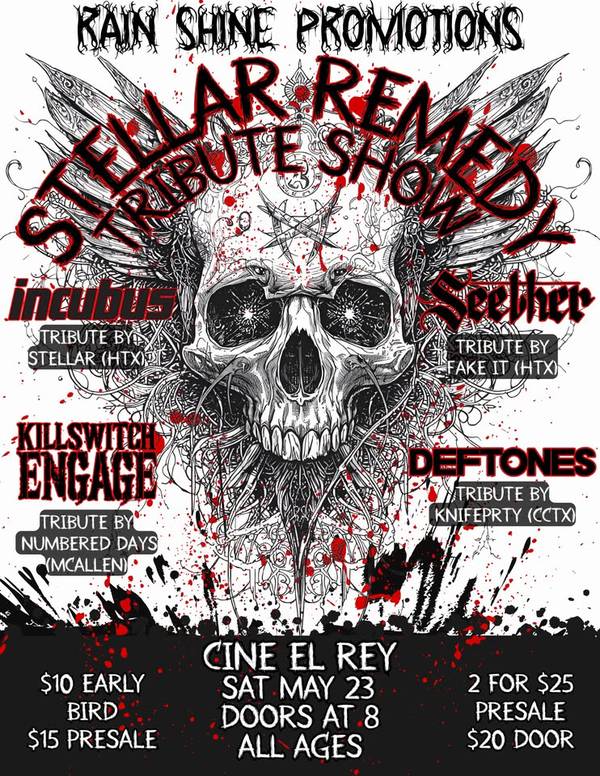 Stellar Remedy Tribute Show @ Cine El Rey 